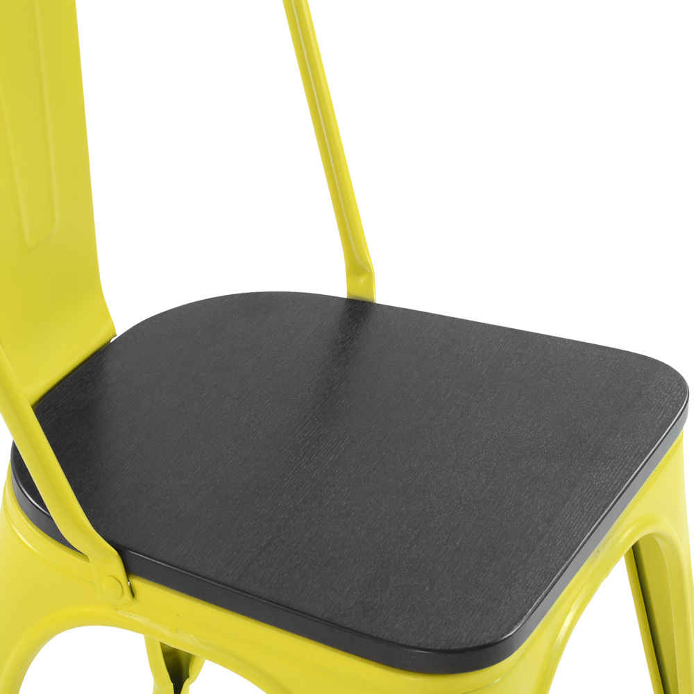 Cтул Barneo N-236 Tolix Wood style цвет по RAL